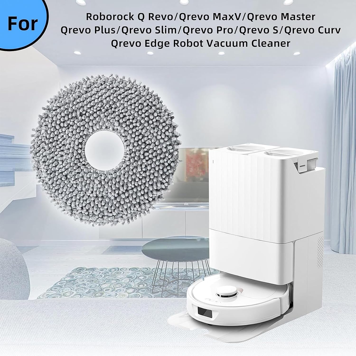 Roborock Mop Pad Set for Q Revo More