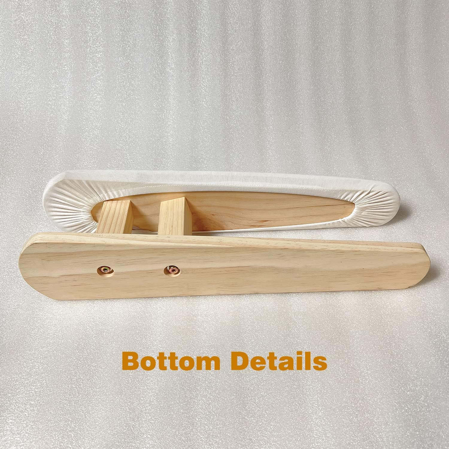 Perfect for daily use compact sturdy ironing board with padded chest sleeve