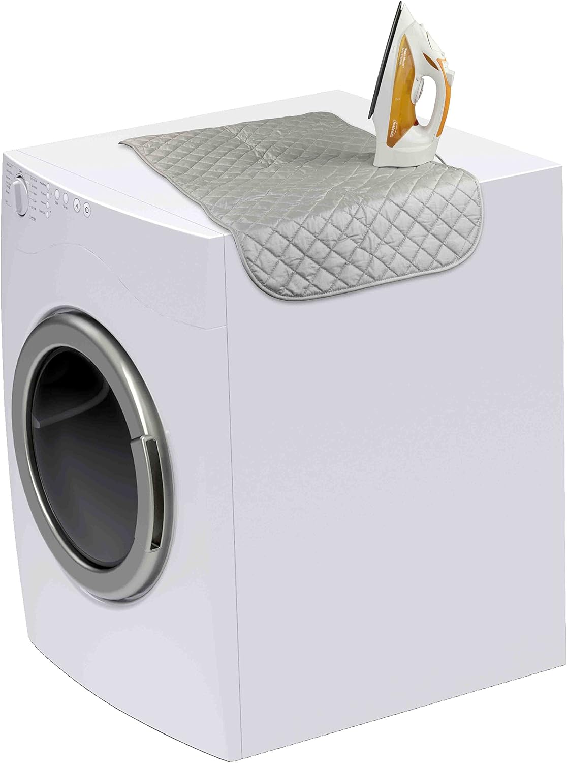 Sunbeam Heat-Resistant Quilted Magnetic Ironing Mat Pad for Washers Dryers