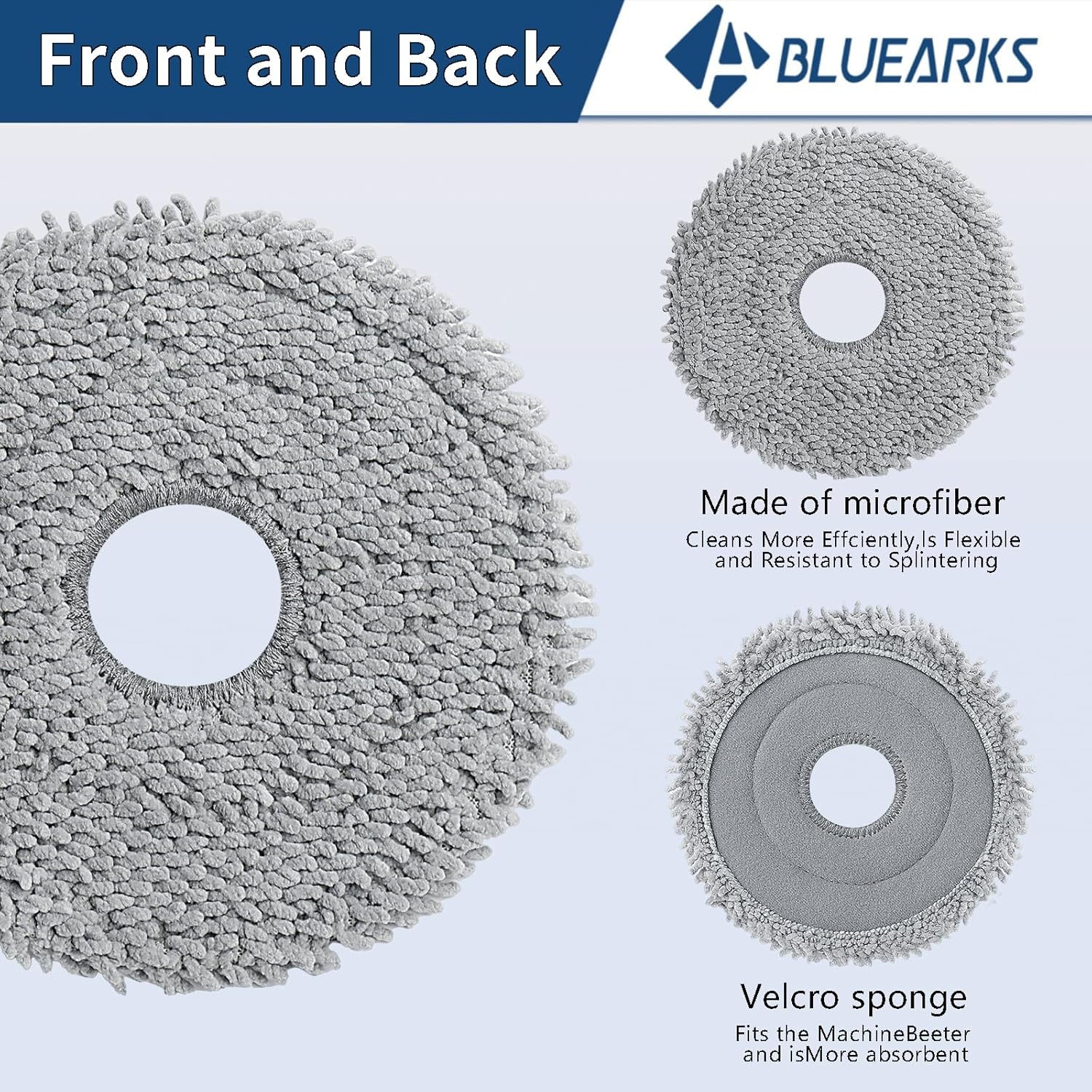 Bluearks Replacement Parts for Roborock Q Revo SQ ProQ Plus Kit