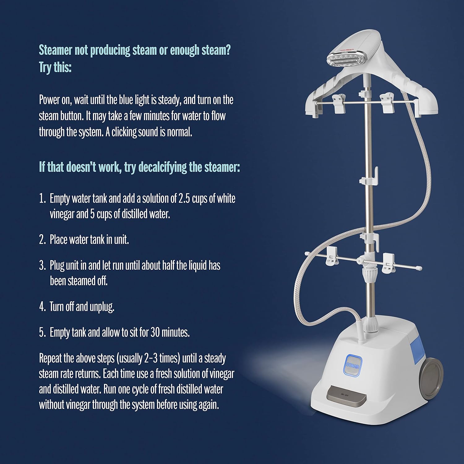 Turbo ExtremeSteam Full Size Garment Steamer from Conair