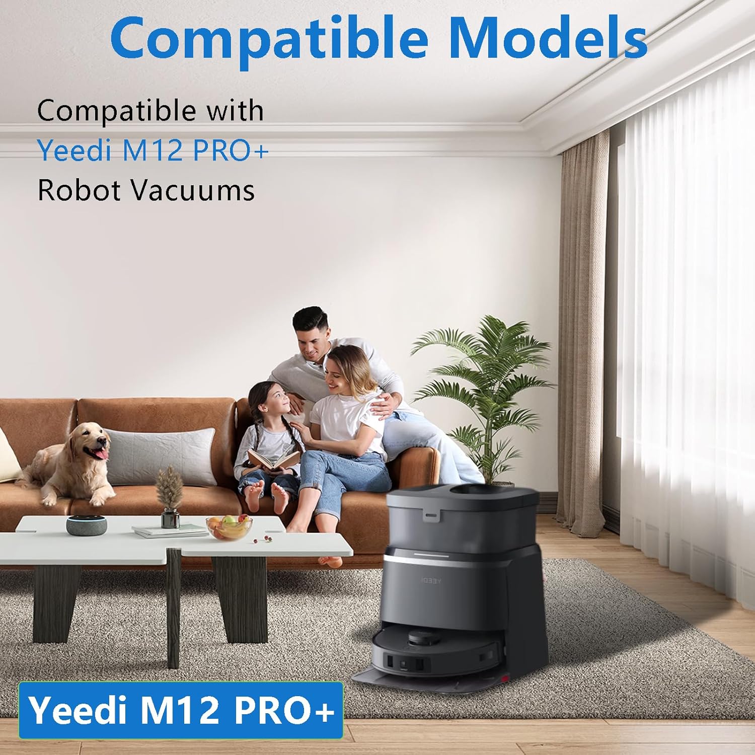 21 Pack Replacement Parts for Yeedi M12 PRO Robot Vacuum