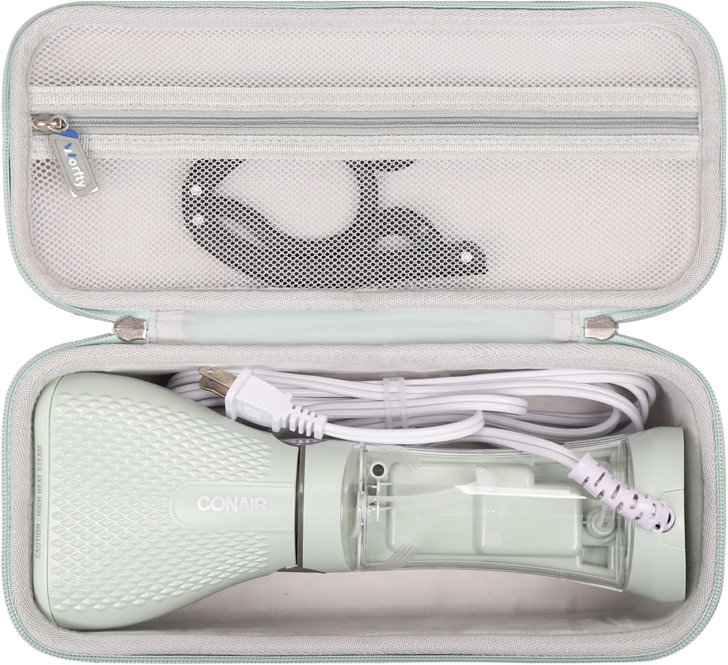 Mint Green Travel Carrying Case for Conair Handheld Garment Steamer