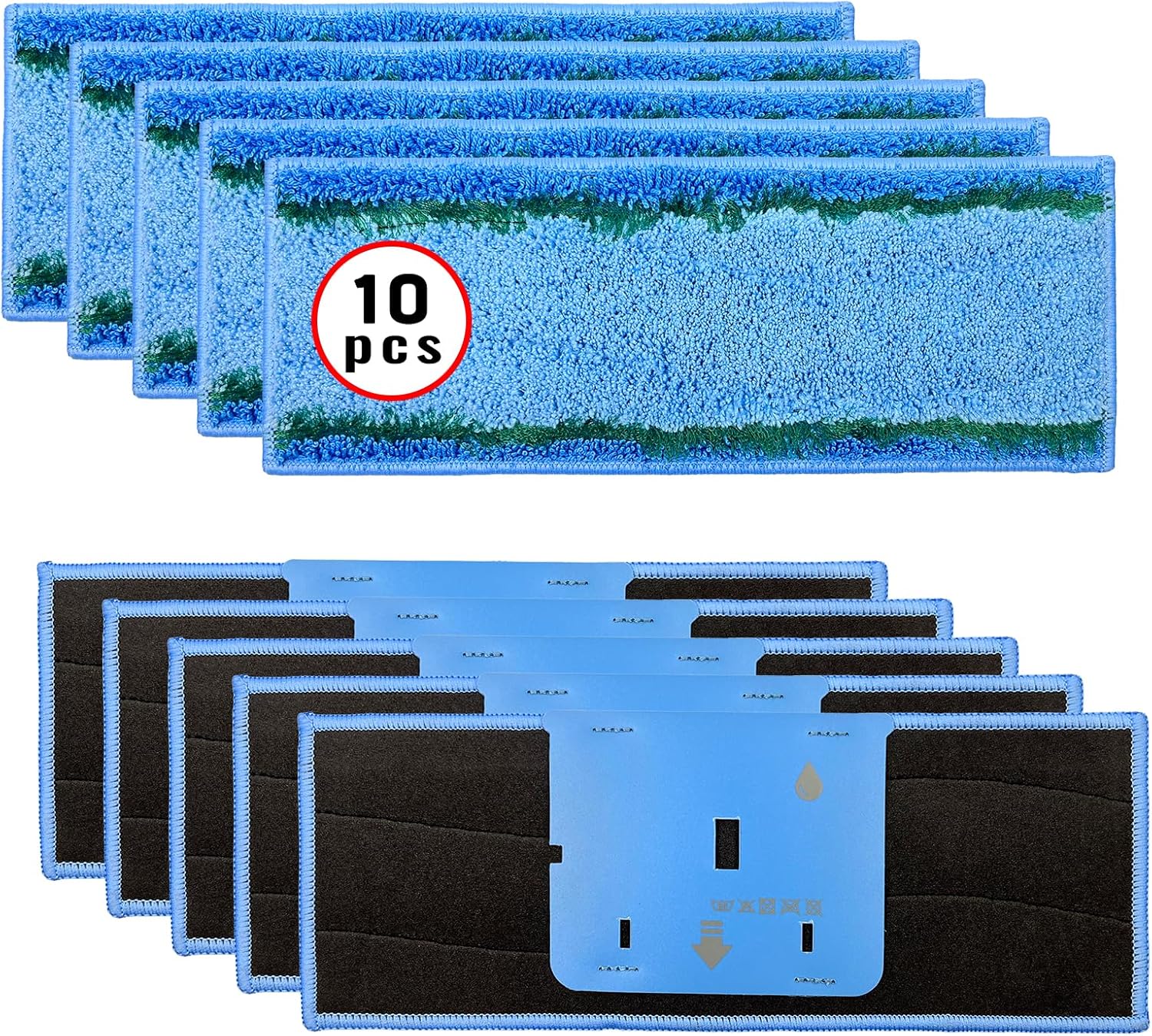 10 Pack M6 Mopping Wet Pads for iRobot Braava Jet M6 Series