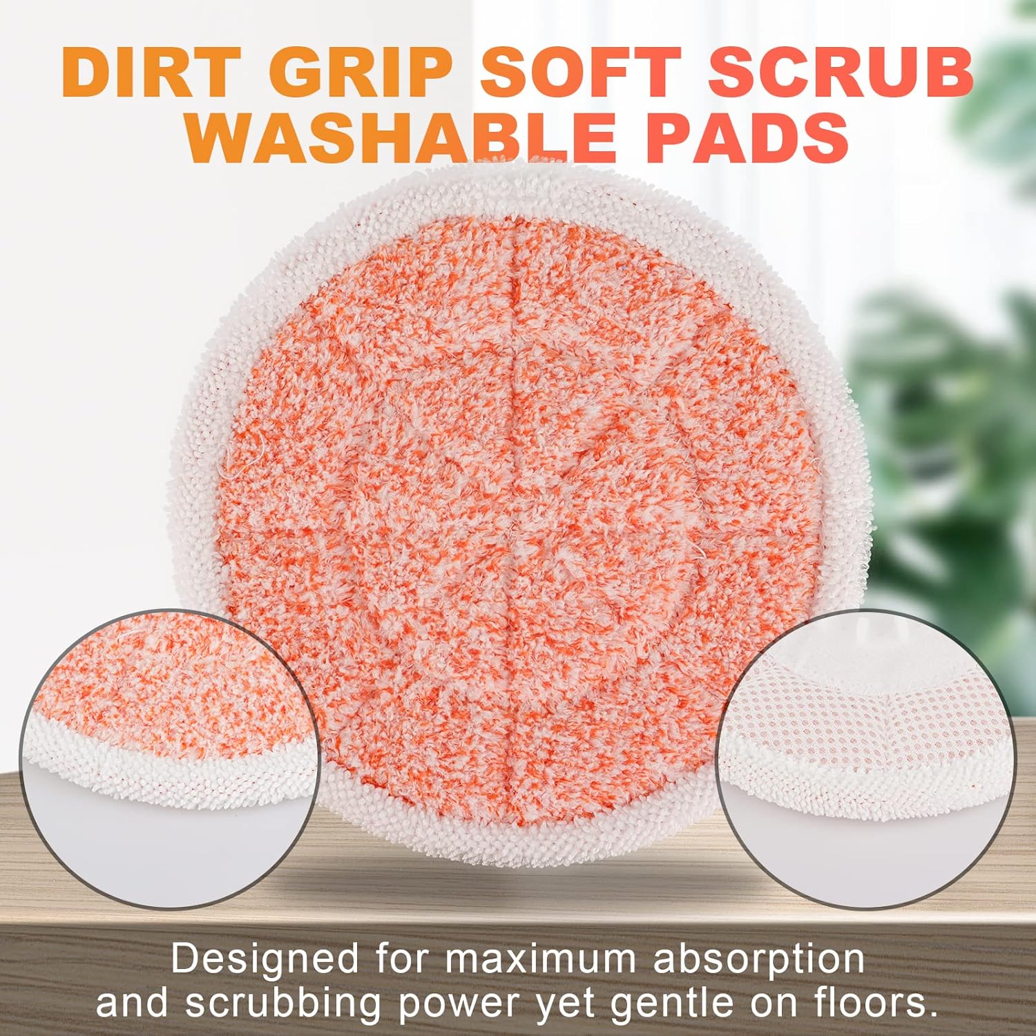 Sgizoku Shark S7000 Steam Mop Pad Shark Compatible Replacement Detected