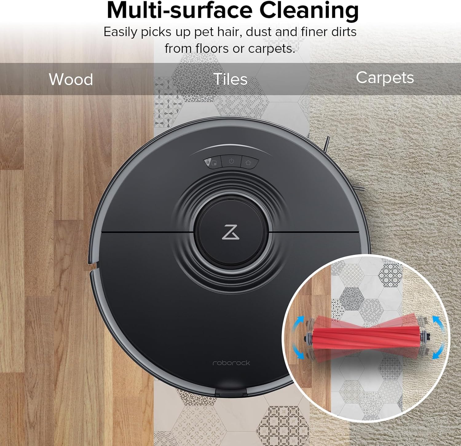 ROBOT VACUUM PARTS Q Revo Series S7 Plus Replacement Main Brush
