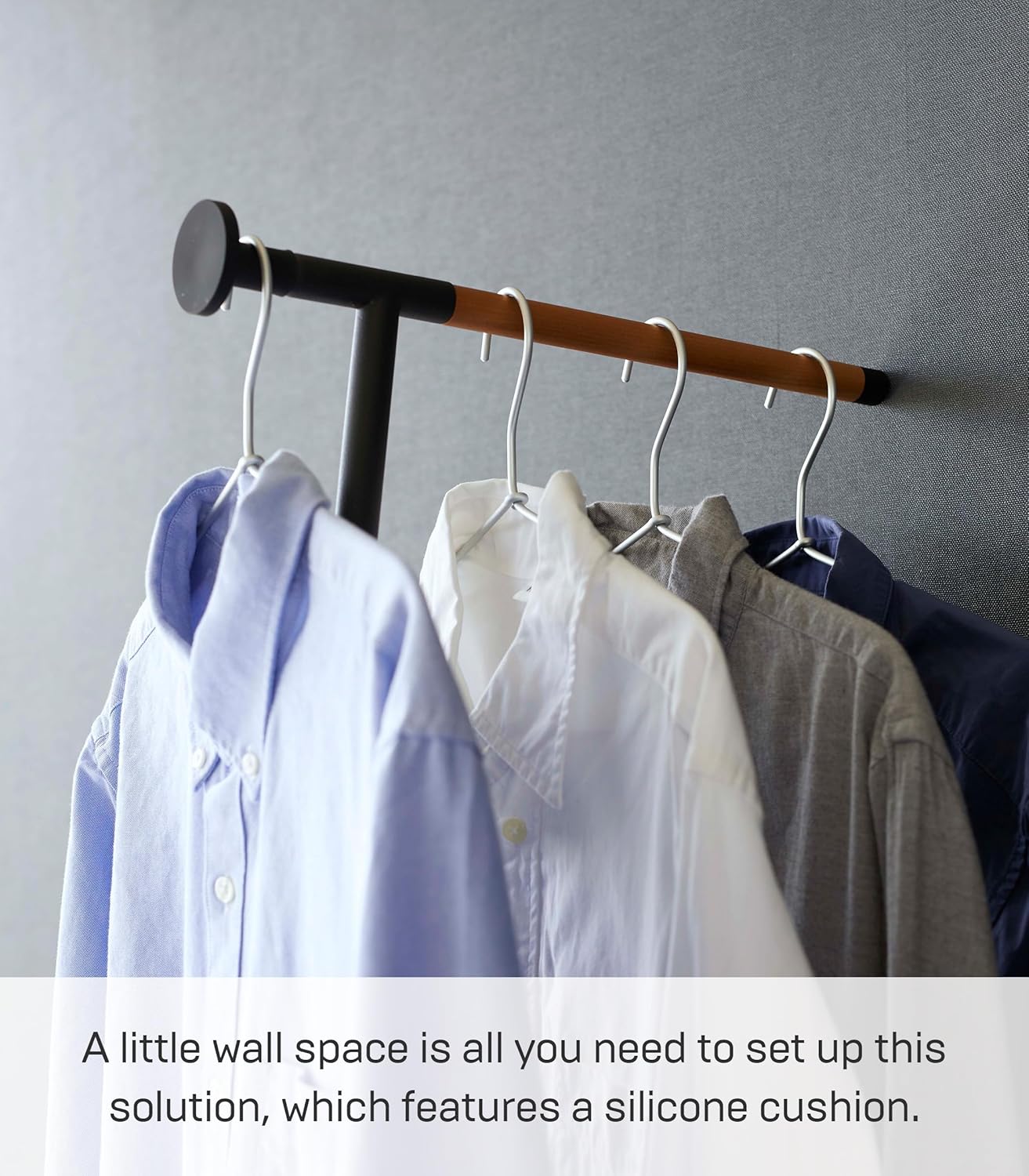 Wall Hanging Steamer Rack for Clothing