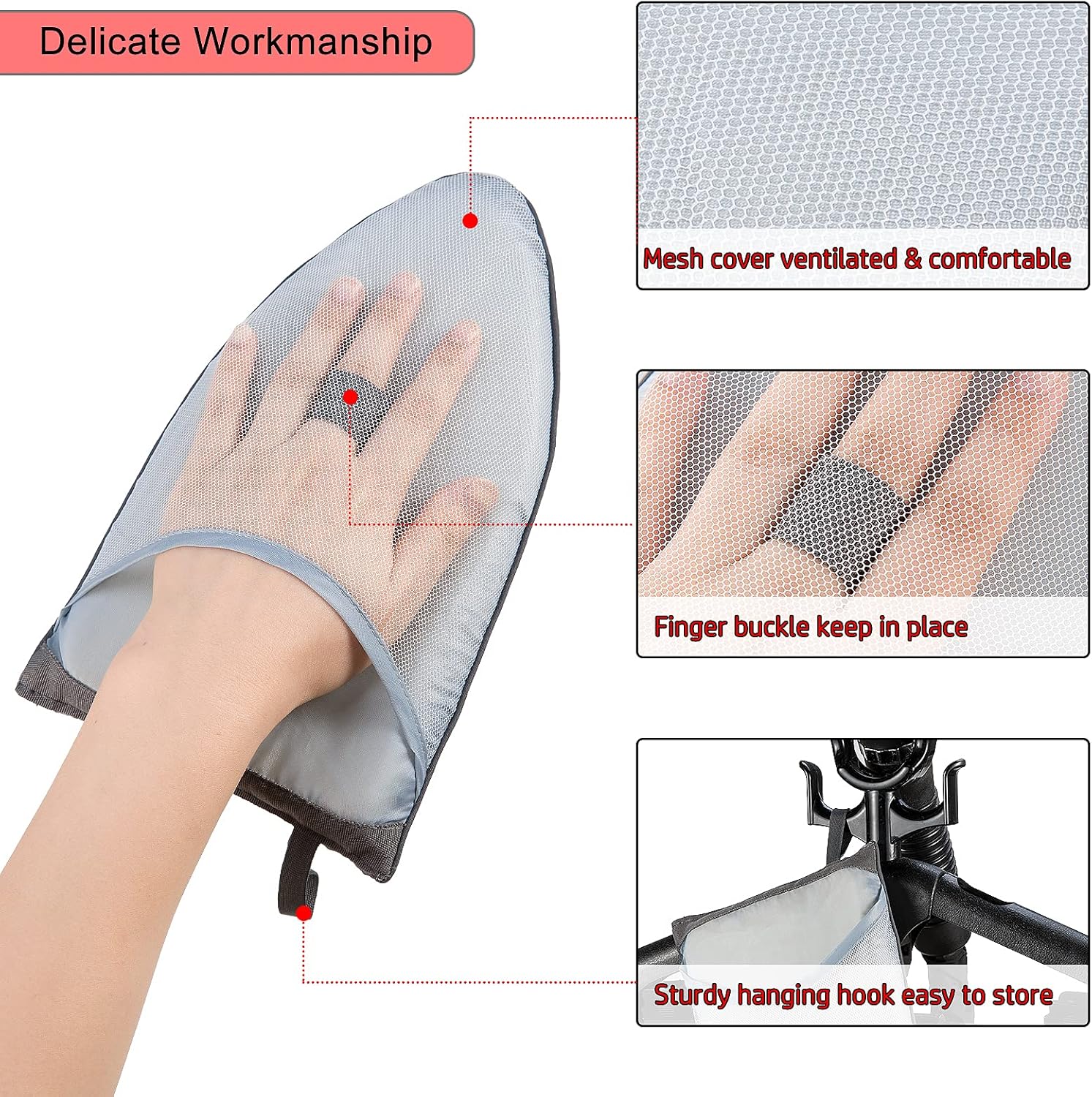 Heat-Resistant garment steamer glove Anti-Steam Kitchen Living