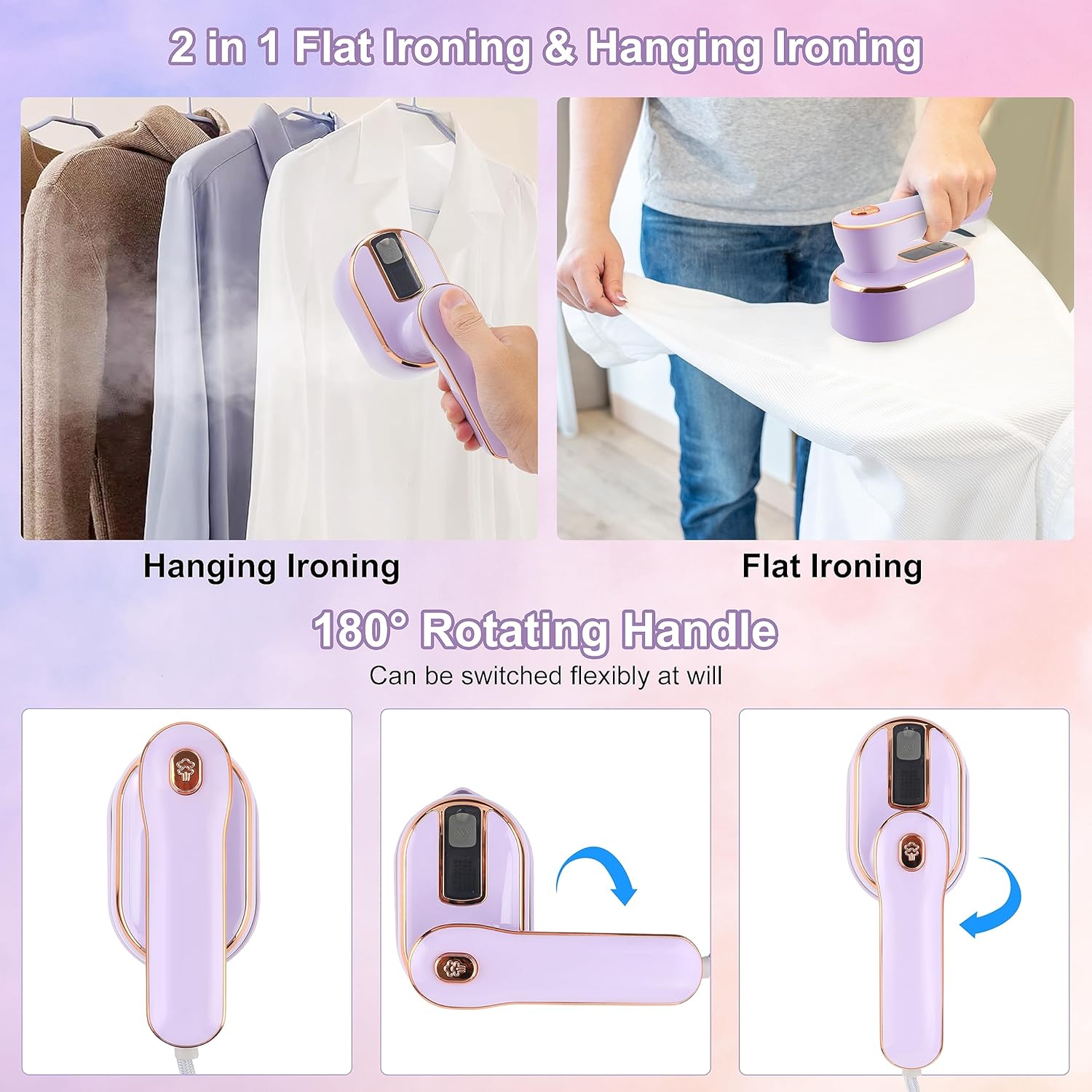 Fast Powerful Travel Steamer