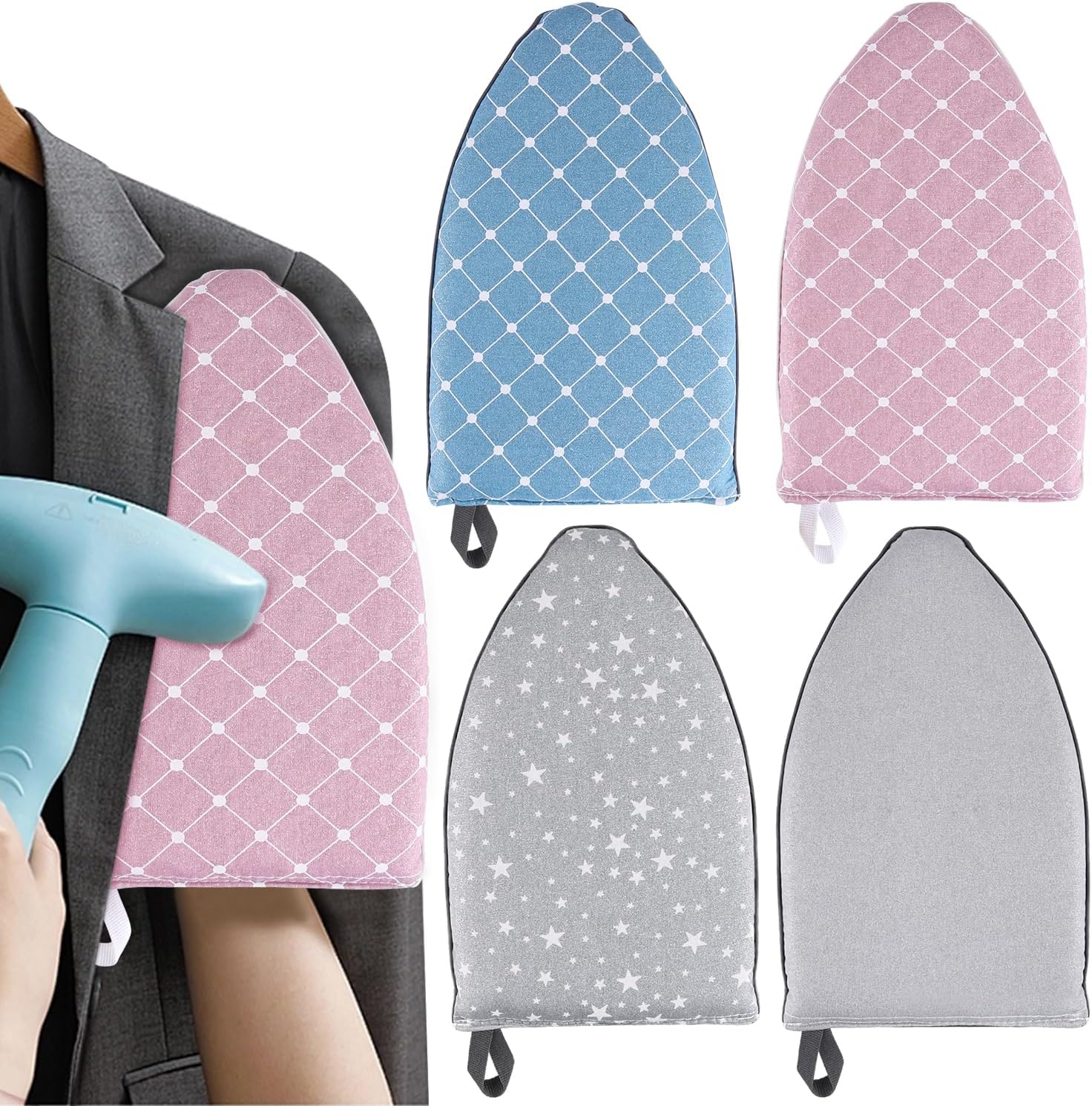 Mirrline 4-Piece Heat-Resistant Steamer Gloves
