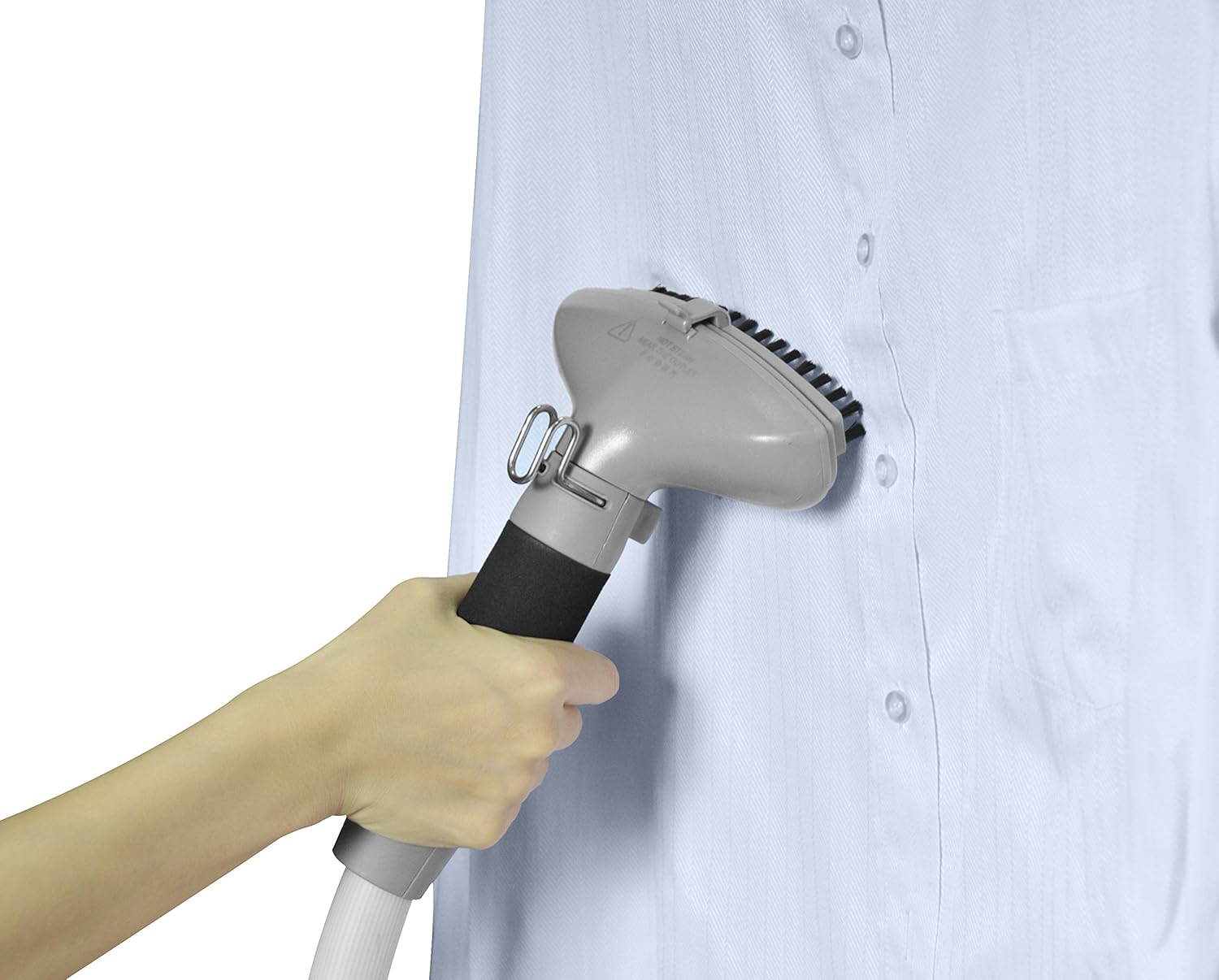 Professional Upright Garment Steamer Ironing Paddle with Multi-Functional Hanger