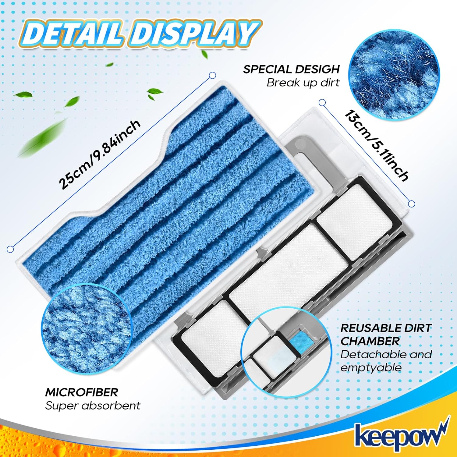 Reusable Shark Vacuum Mop Pads