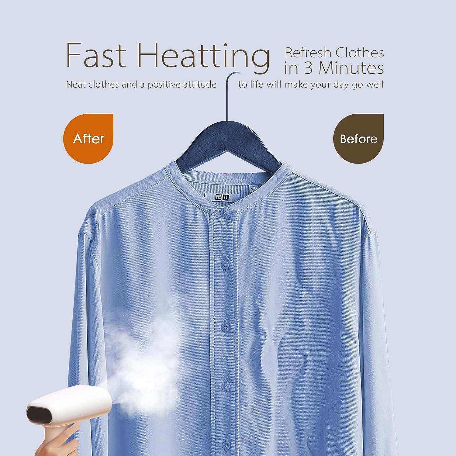 Premium Portable Steam Iron for Clothes