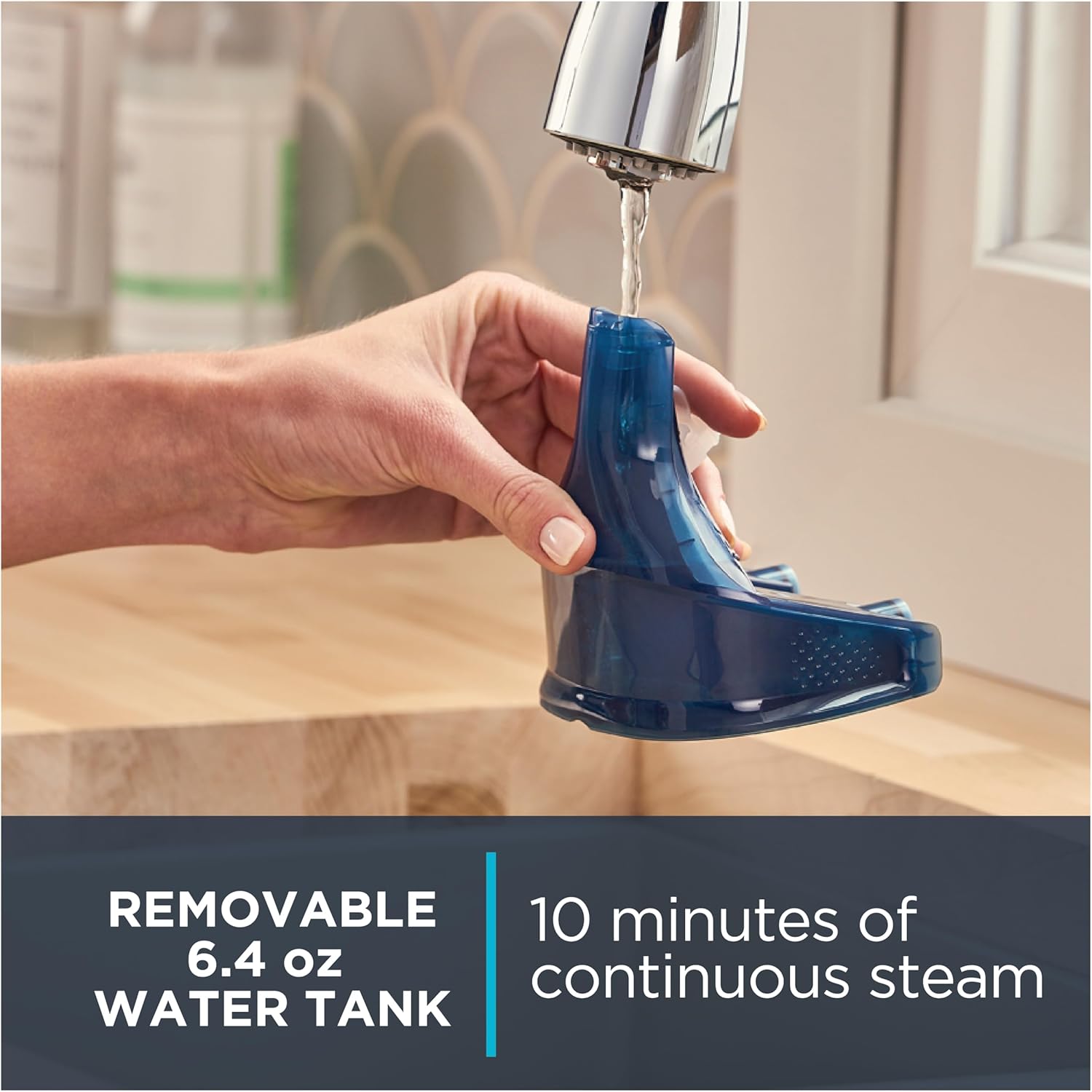 Rowenta X-Cel Travel garment steamer 1600W 40s heat-up navy blue