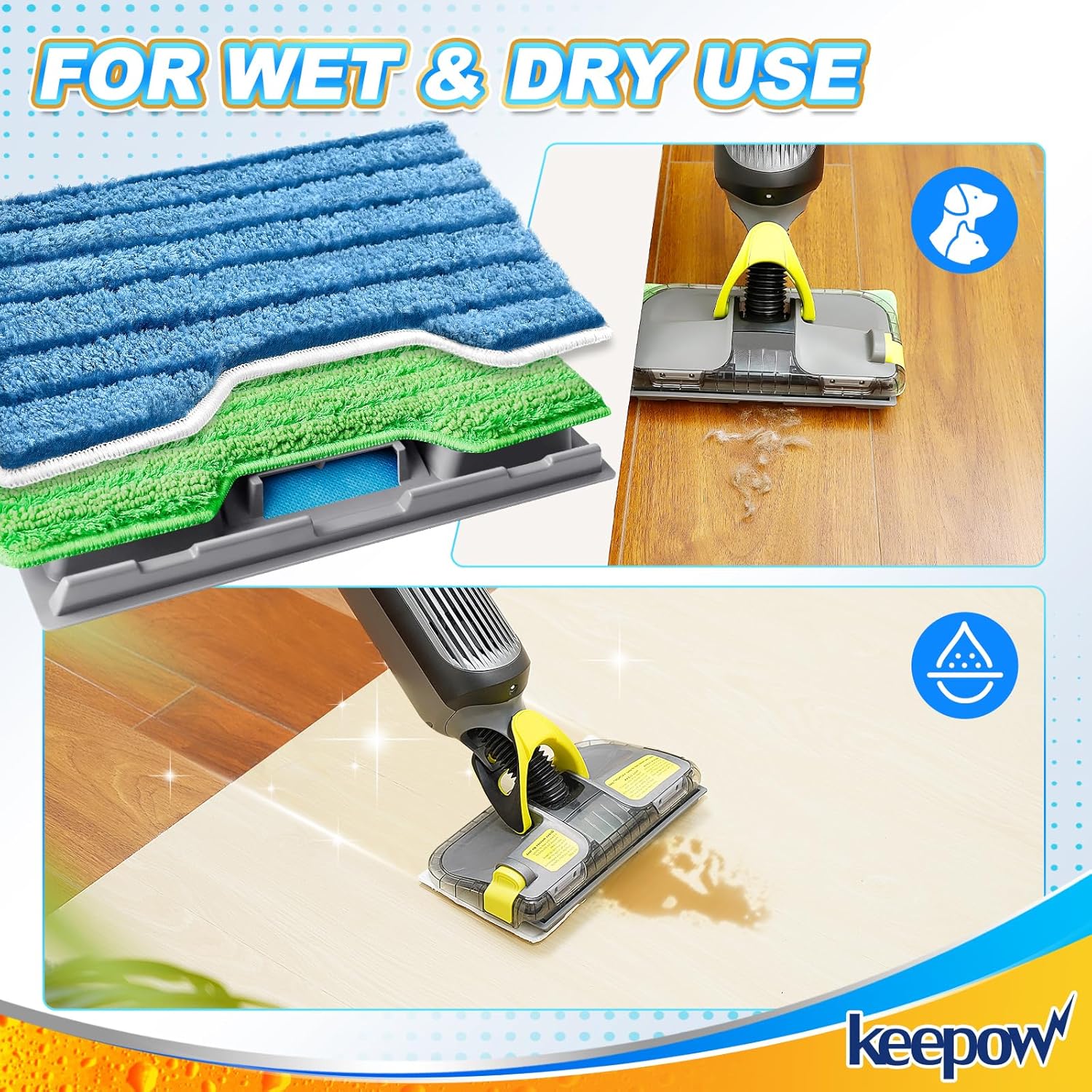Reusable Shark Vacuum Mop Pads