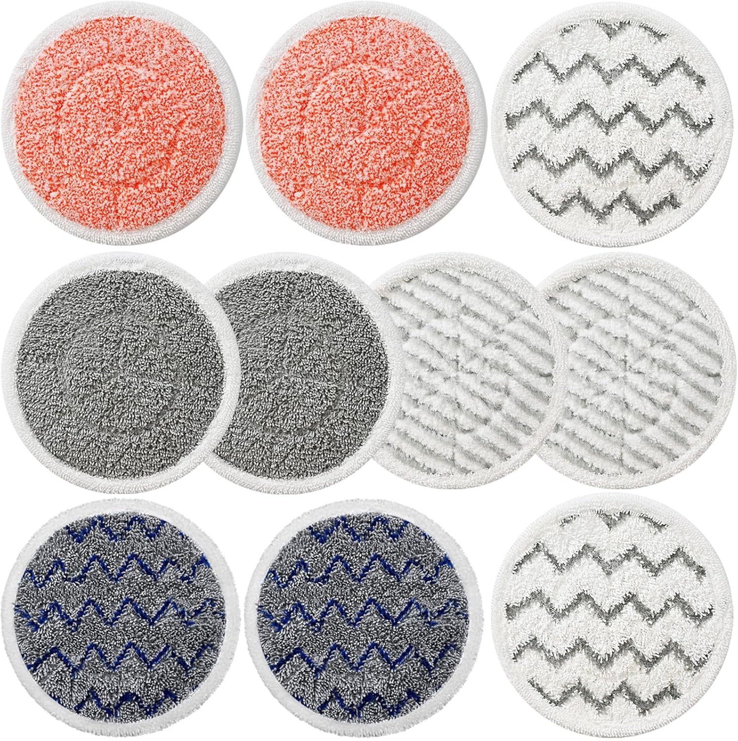 Bvhonwe Shark Steam Mop Pad Replacement 10-Pack