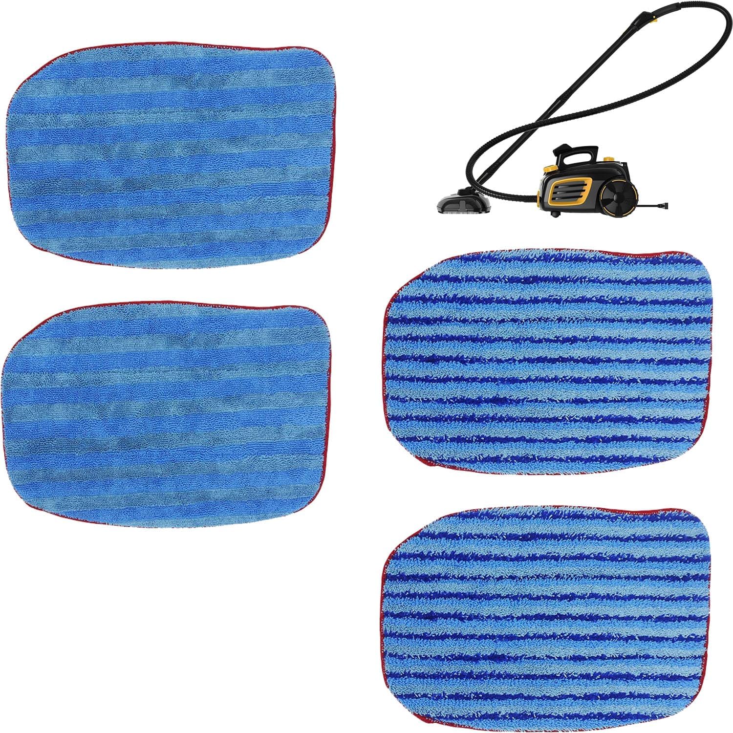 Compact Microfiber Mop Pads for Steam Cleaners