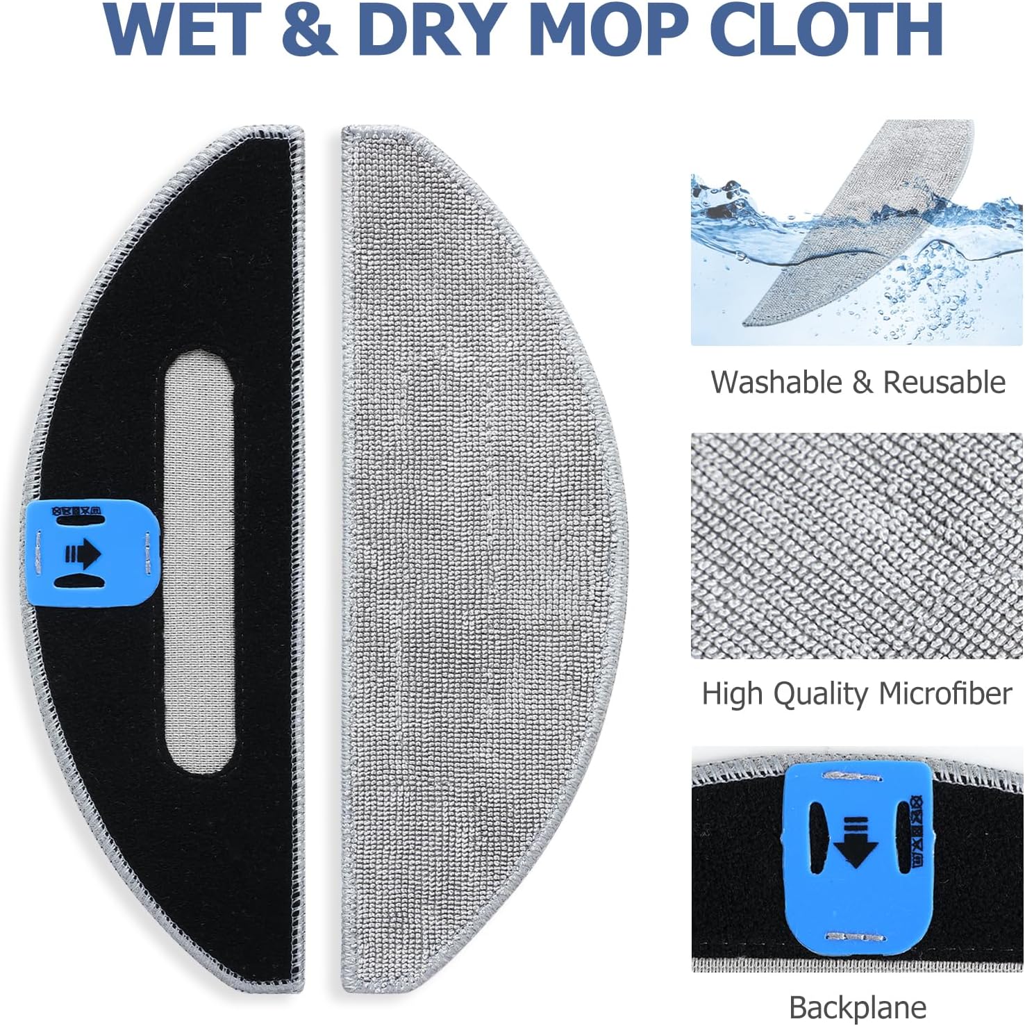 Replacement Mop Pads for iRobot Roomba i5 j5 Series