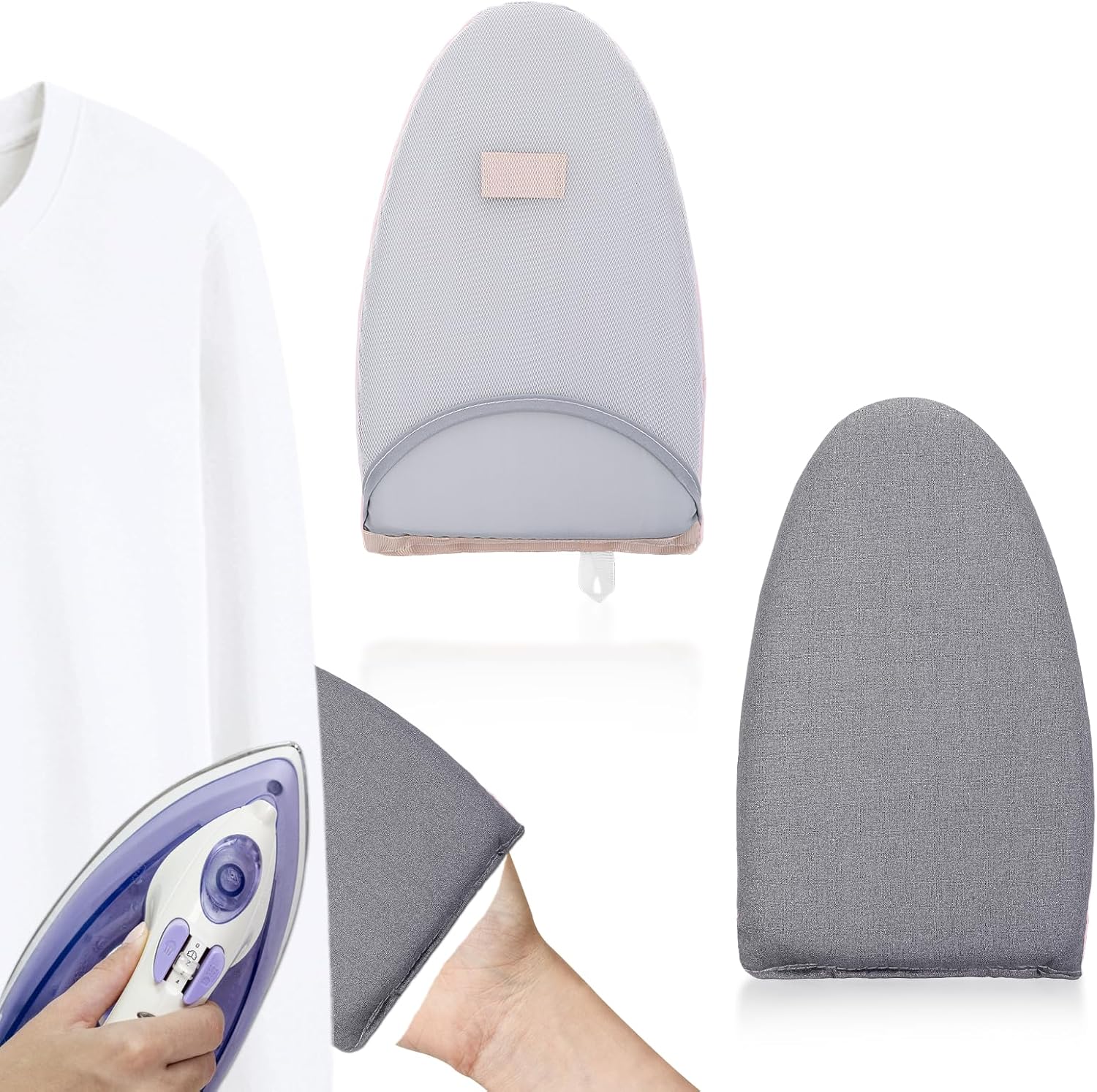 Garment Steamer Ironing Gloves with Finger Loop