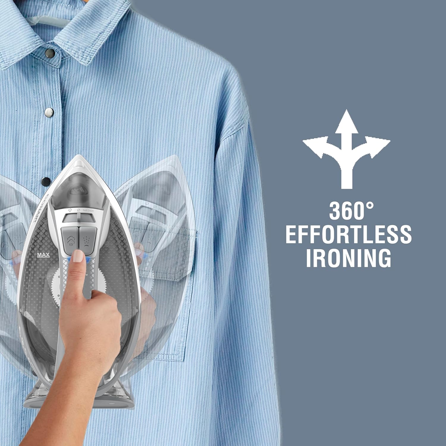 Conair GlideLite - Friction-Free Steam Iron