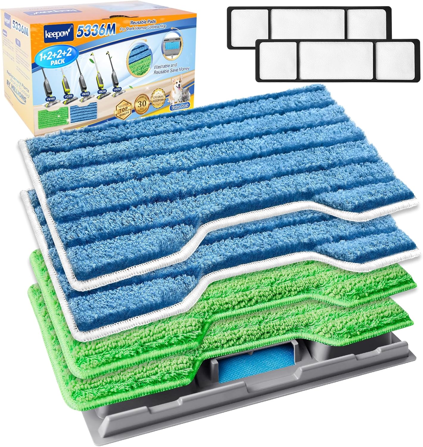 Reusable Shark Vacuum Mop Pads