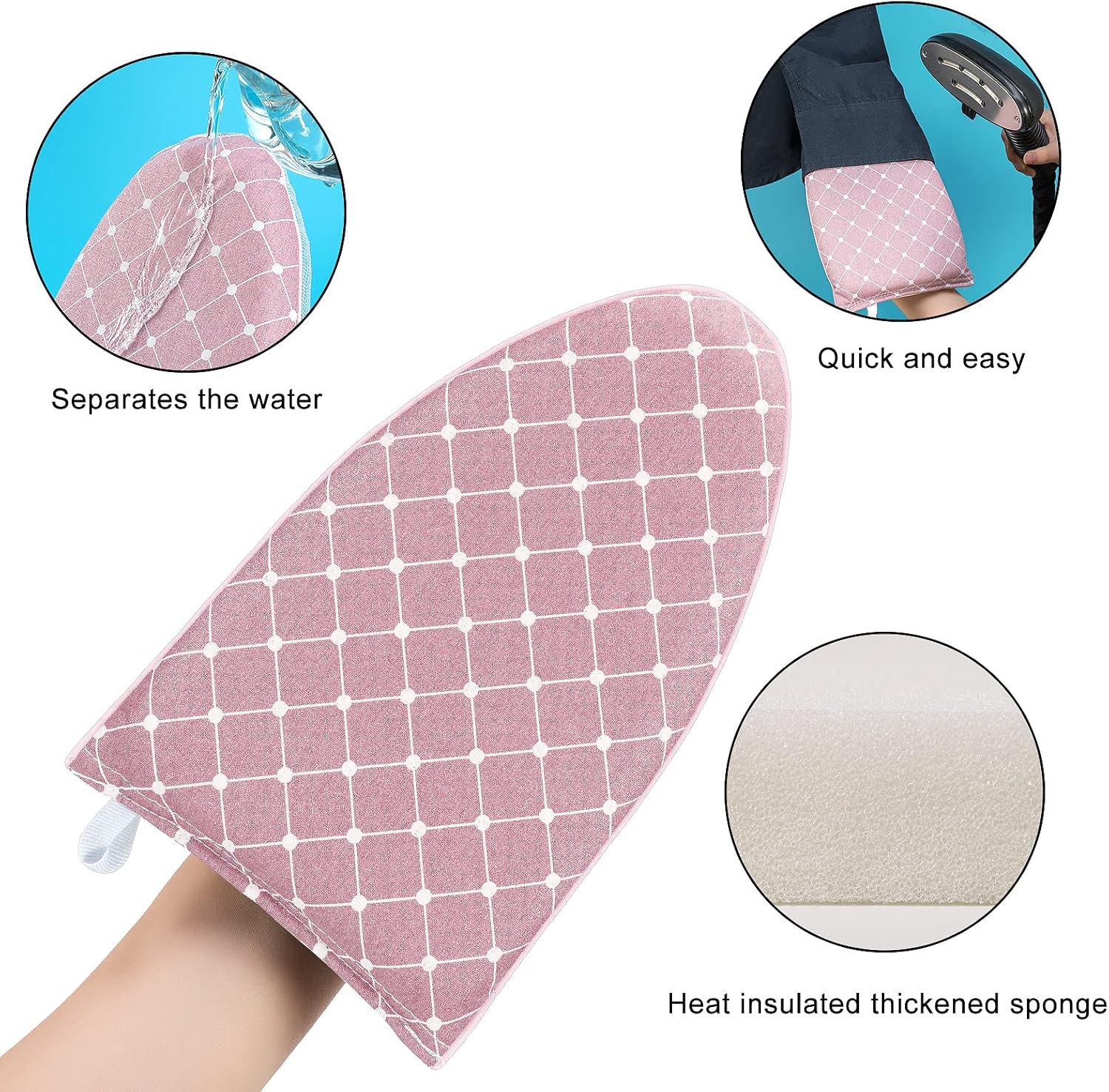 Heat-Resistant Garment Steamer Gloves for Clothes