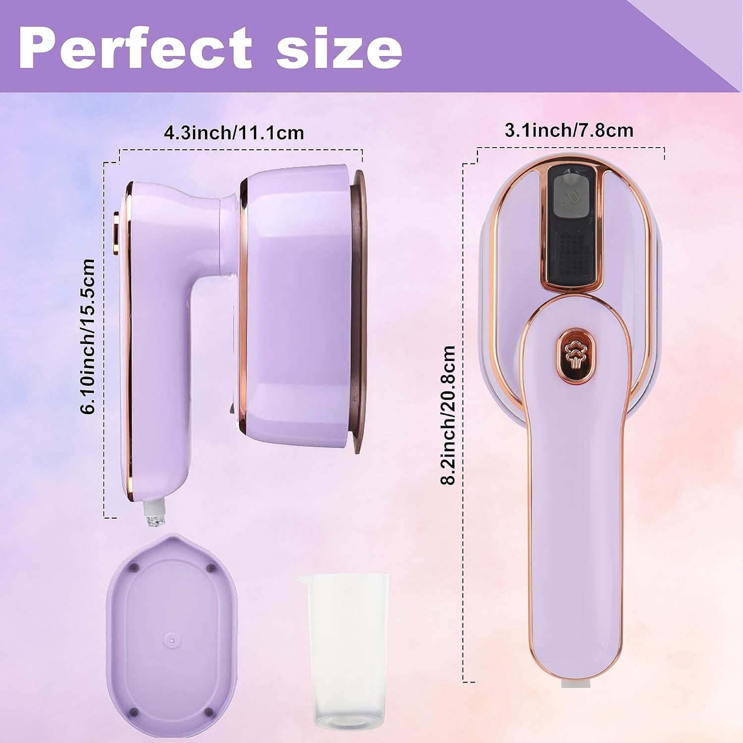 Fast Powerful Travel Steamer