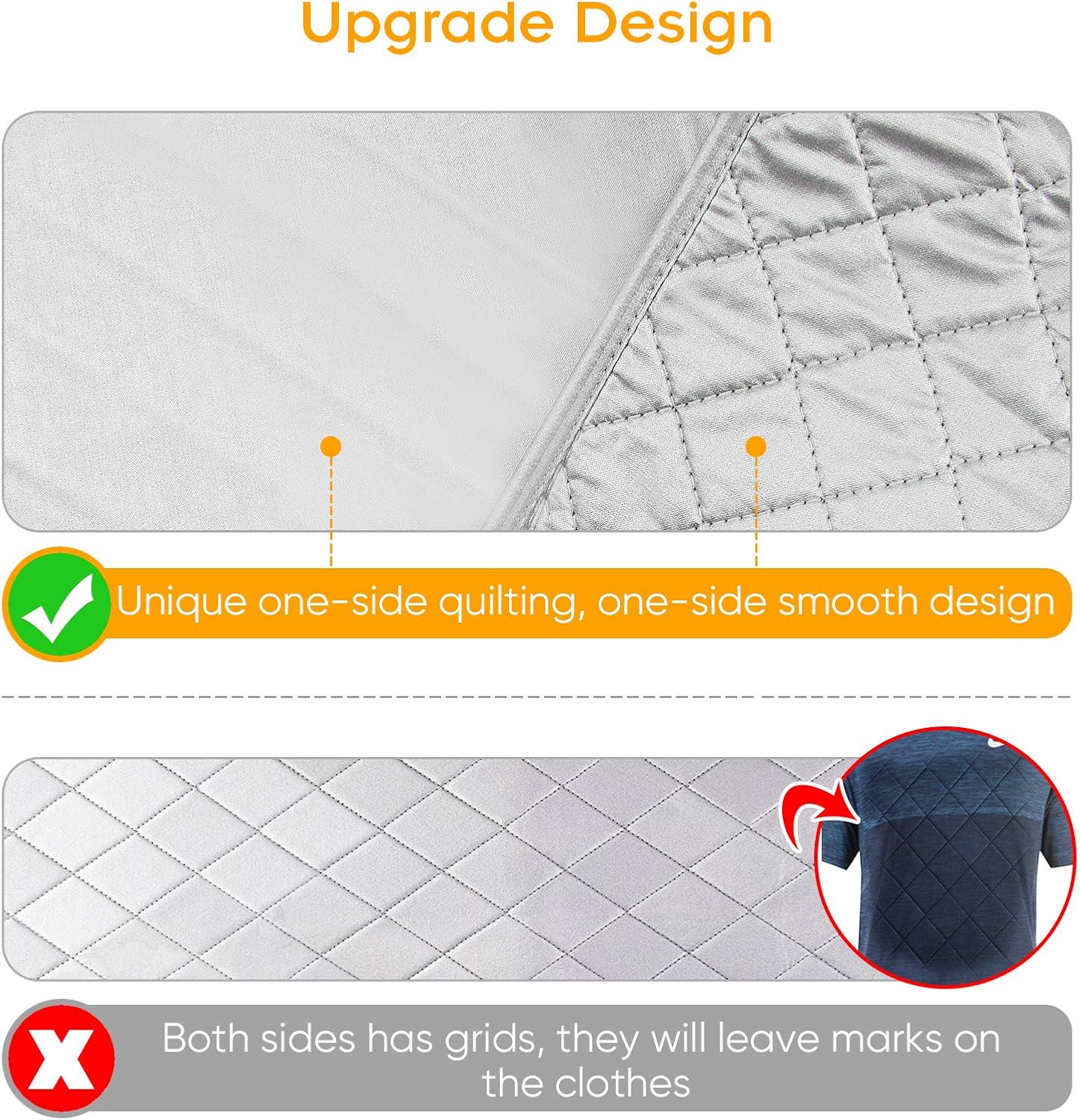 YQMAJIM upgraded ironing mat set