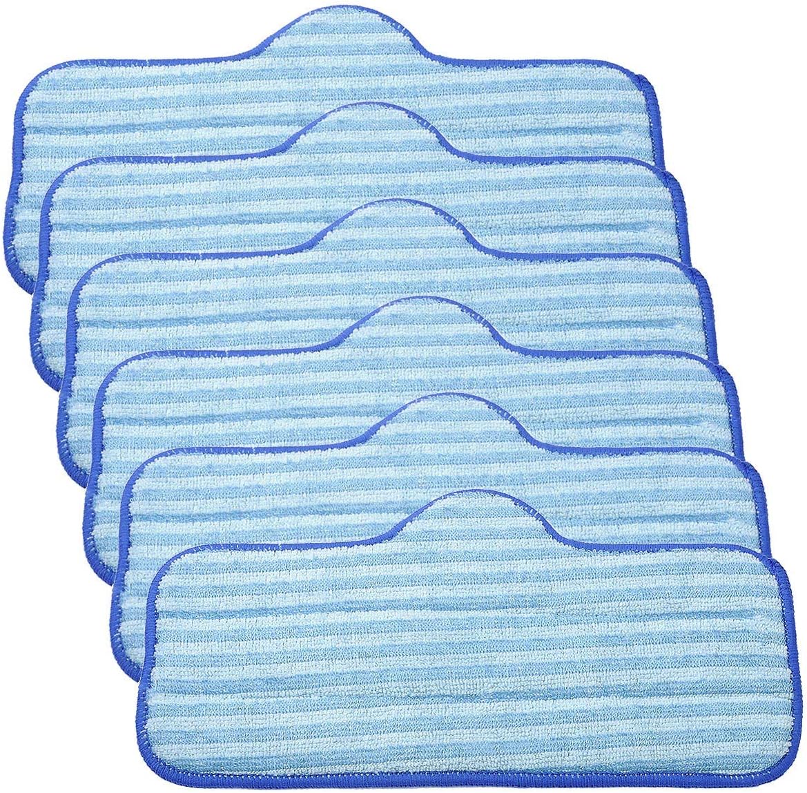 KEEPOW Gentle Microfiber Pads for Neat Steam Cleaner 6-Pack