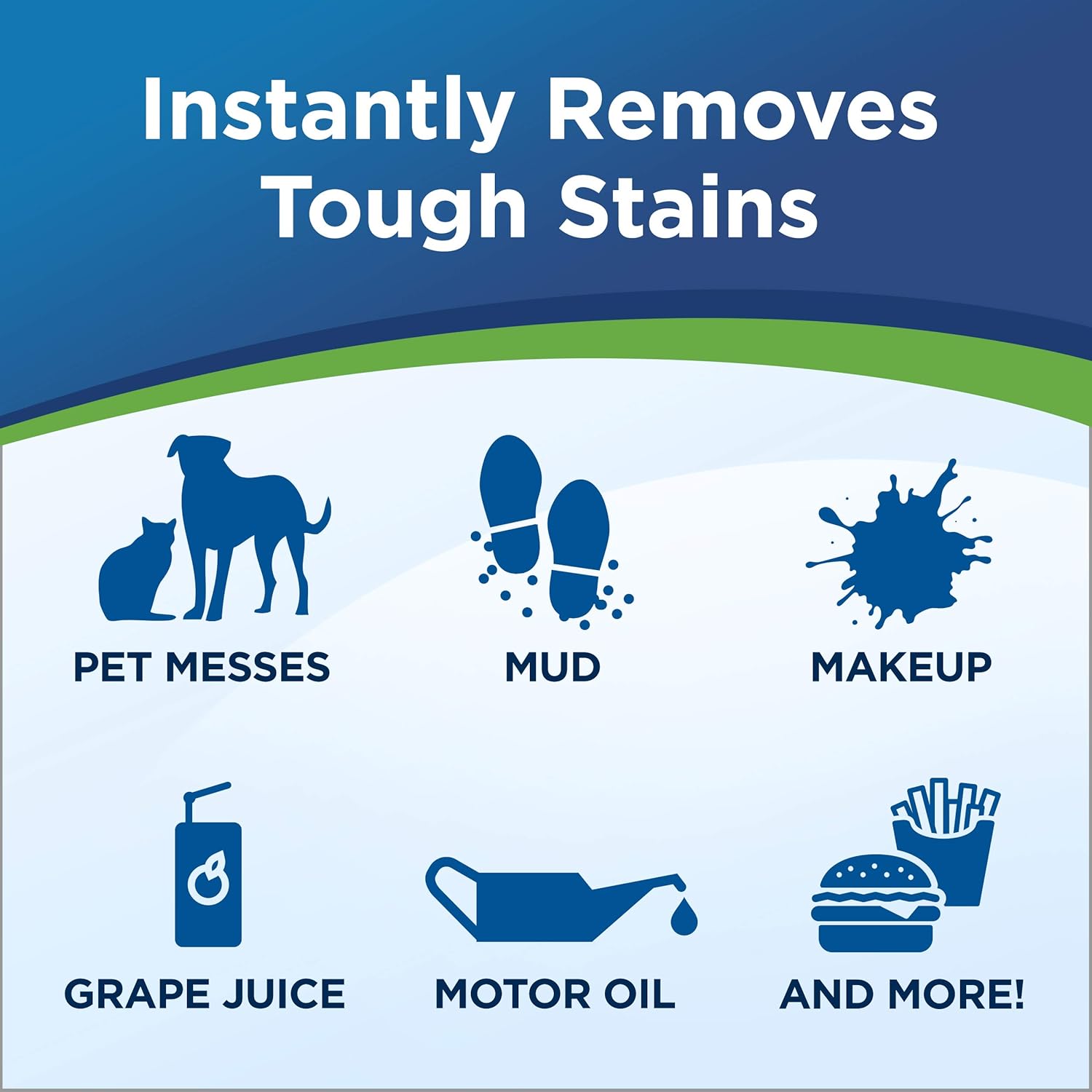 Bissell InstaClean Pet with Brush Head Cleaner Set - 1740 4 in 1 White