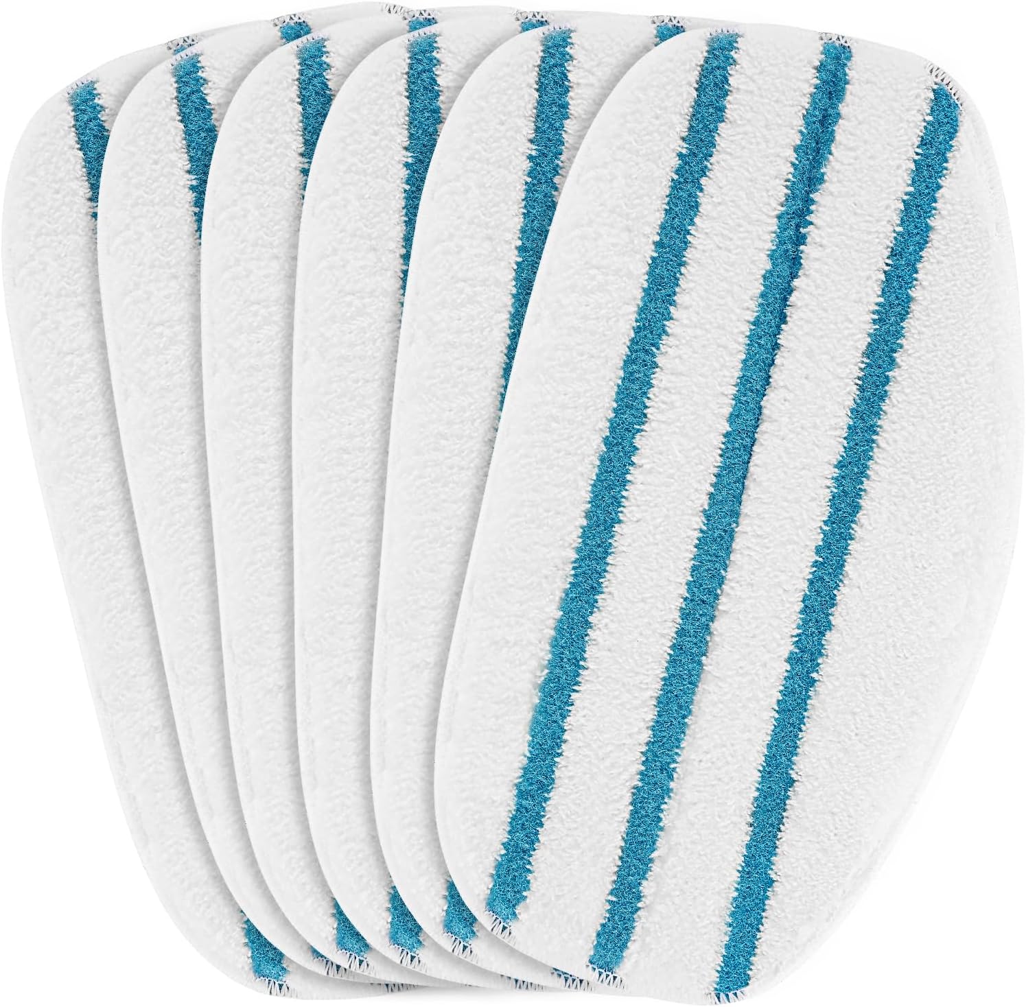 6 Pack Replacement Steam Mop Pads for PurSteam ThermaPro 10-in-1