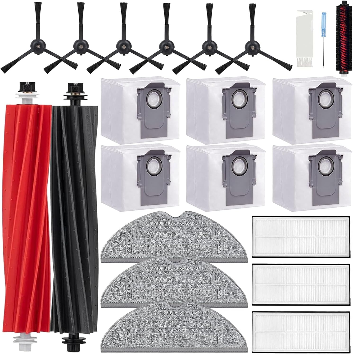 Quick Replacement Set for Roborock S8 Pro Vacuum