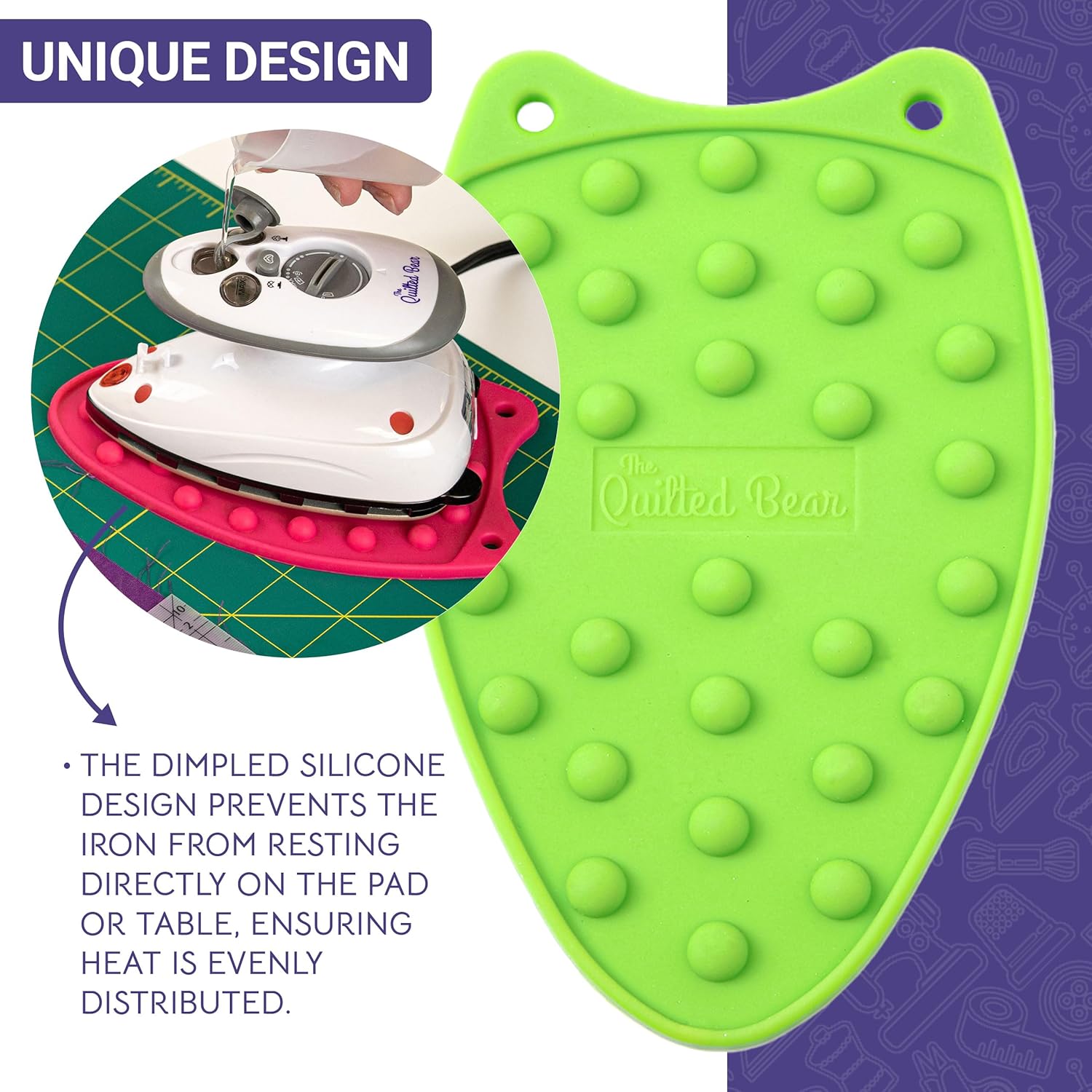 The Quilted Bear Mini Iron Rest