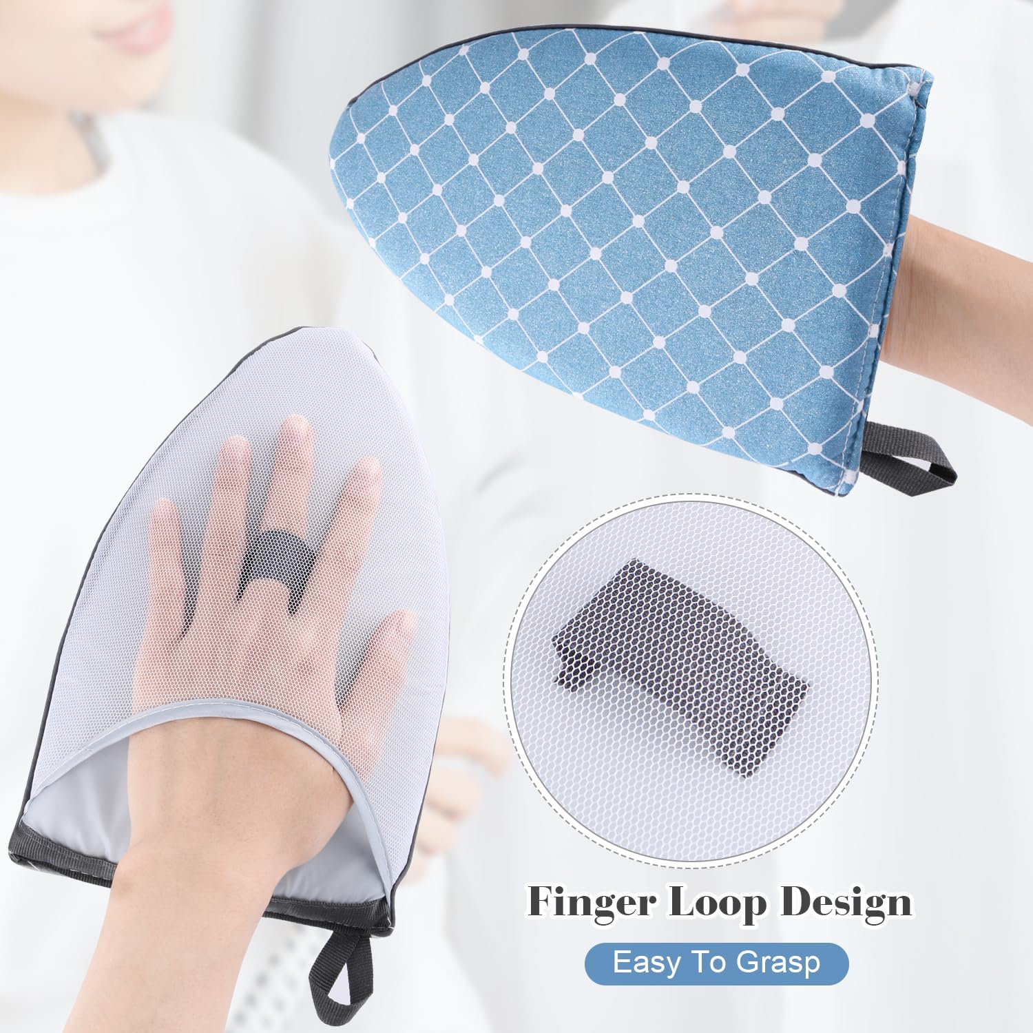 Mirrline 4-Piece Heat-Resistant Steamer Gloves