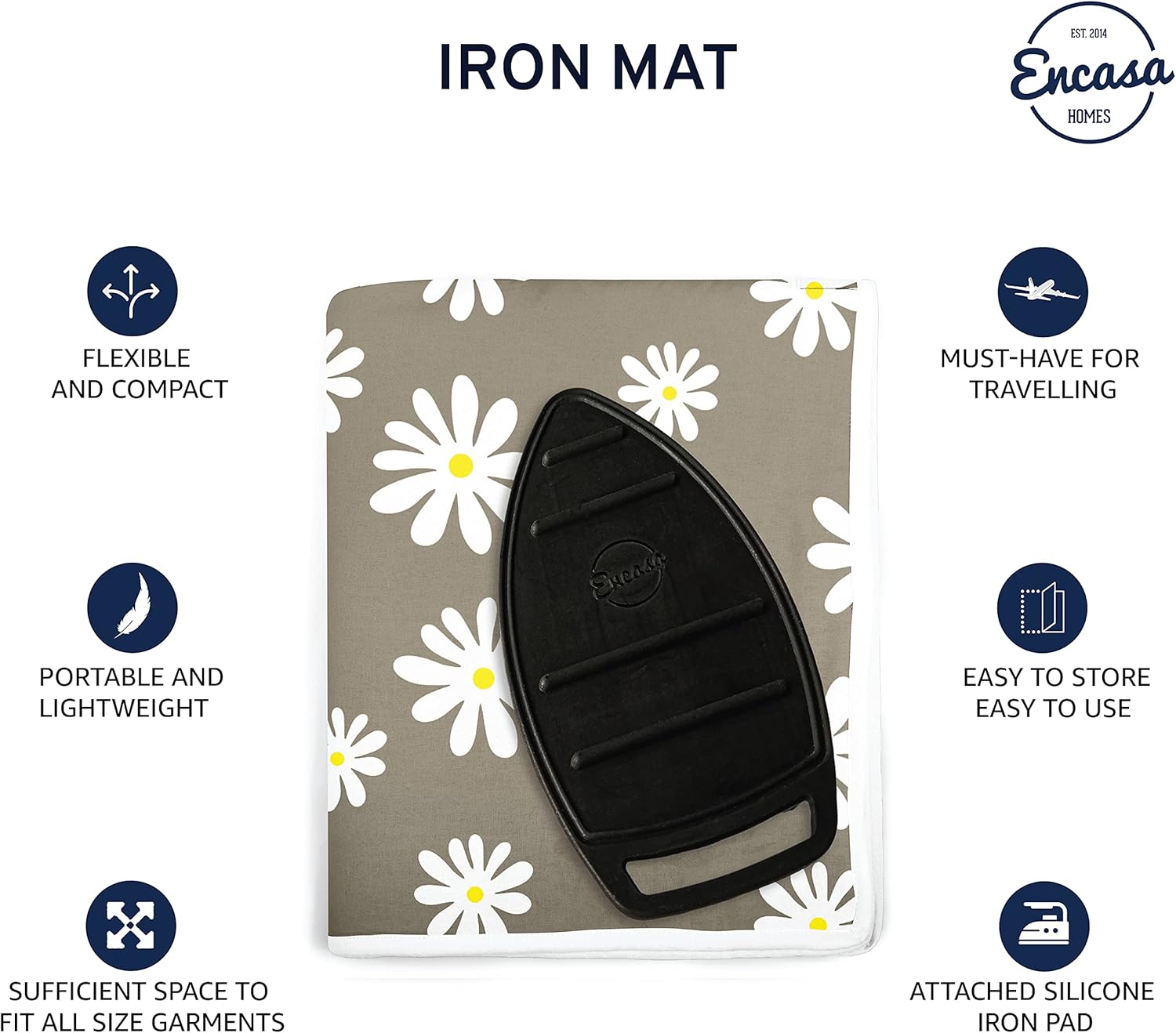 Encasa XO - 48x28 inch Ironing Mat