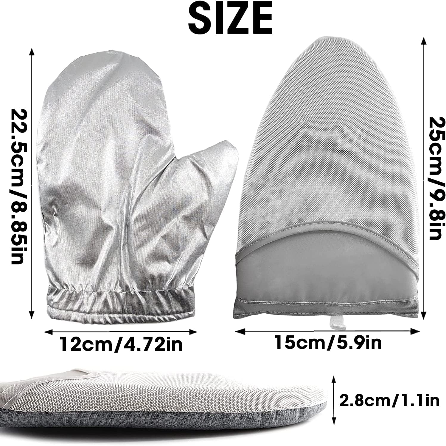 Bimkole Heat-Resistant Garment Steamer Gloves