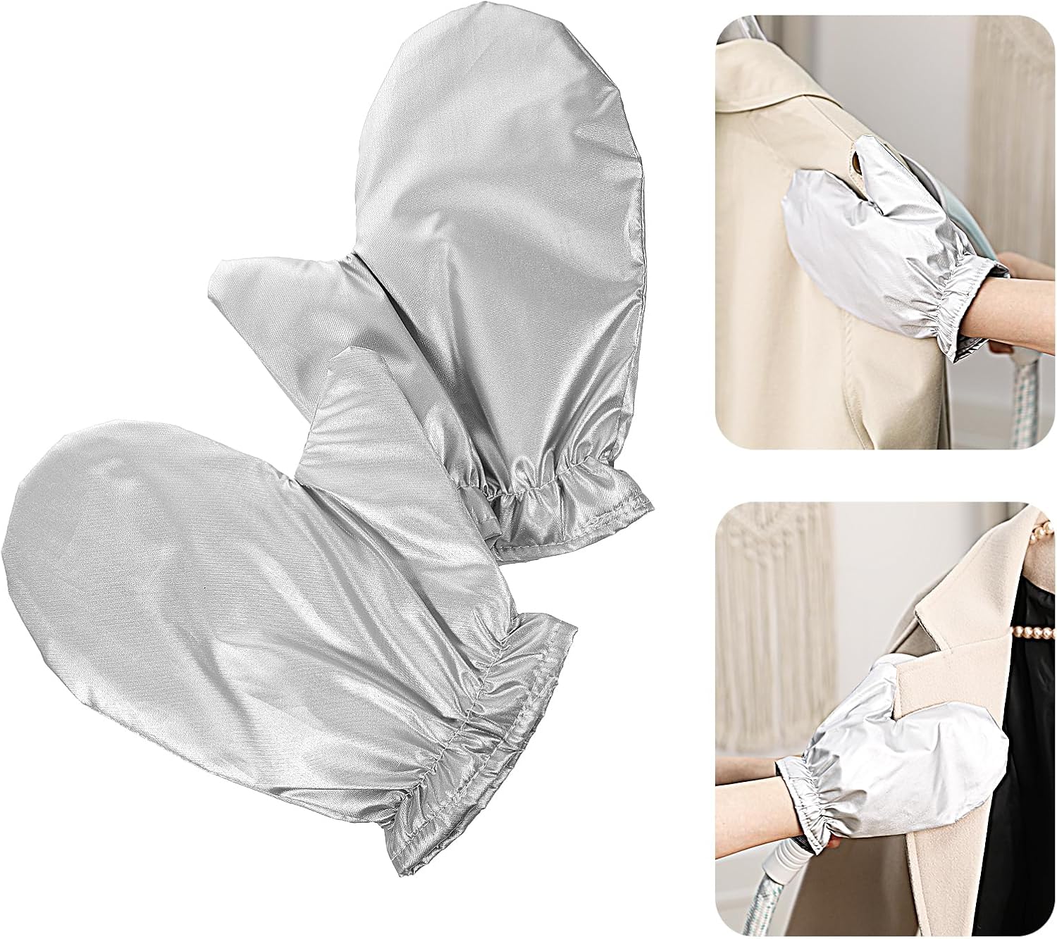 2-Pack Garment Steamer Ironing Gloves