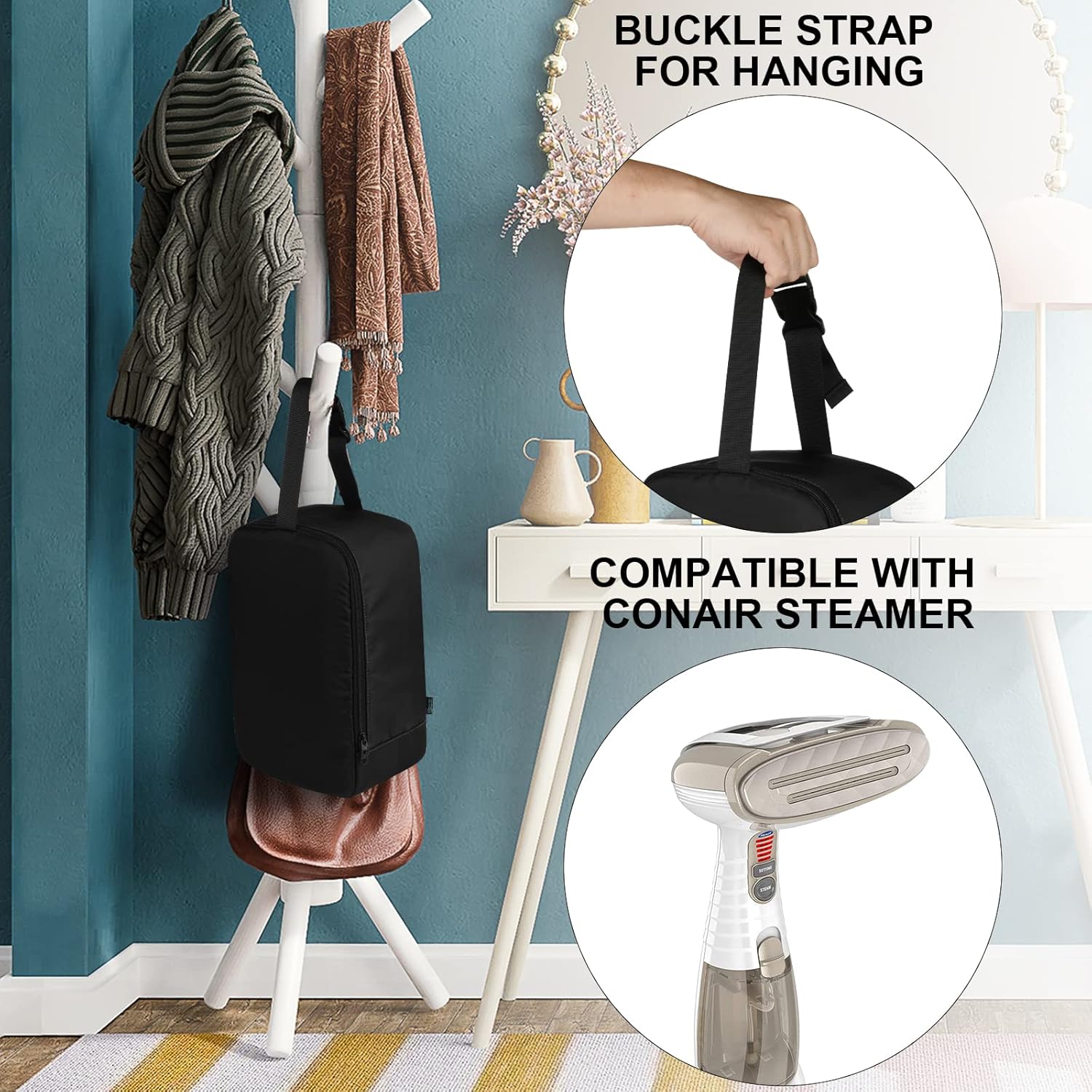 Perfect for Travel BeautyflierTravel Steamer Bag