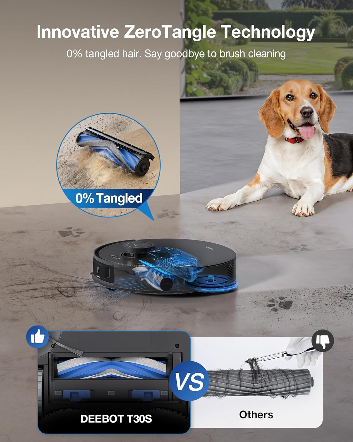EcoVACS DEEBOT T30S 11000Pa Suction Robot Vacuum