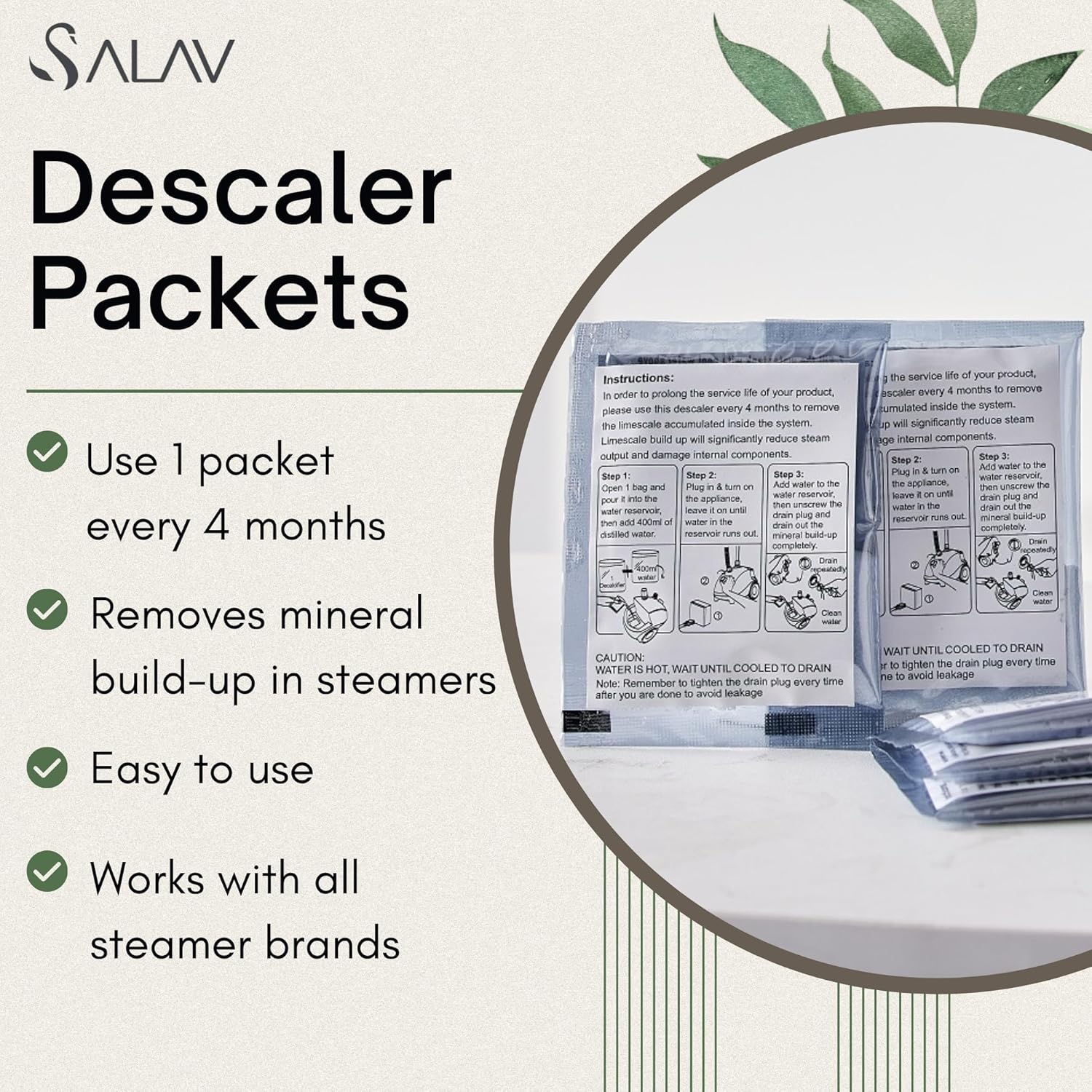Keep Soft and Fresh with SALAV Garment Steamer Decaler