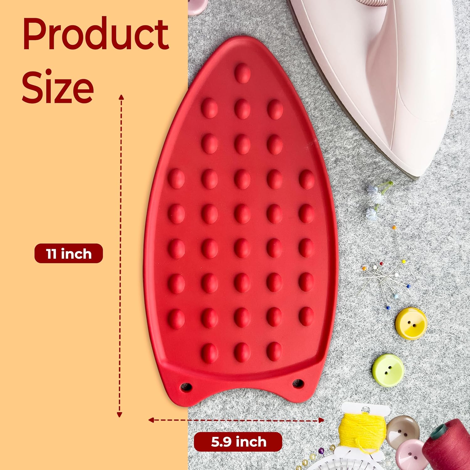 SAVINA Silicone Rest Pad for Ironing Board2Pack