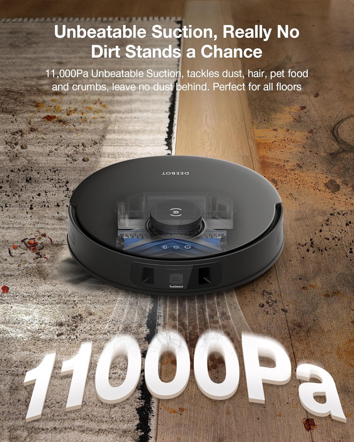 EcoVACS DEEBOT T30S 11000Pa Suction Robot Vacuum