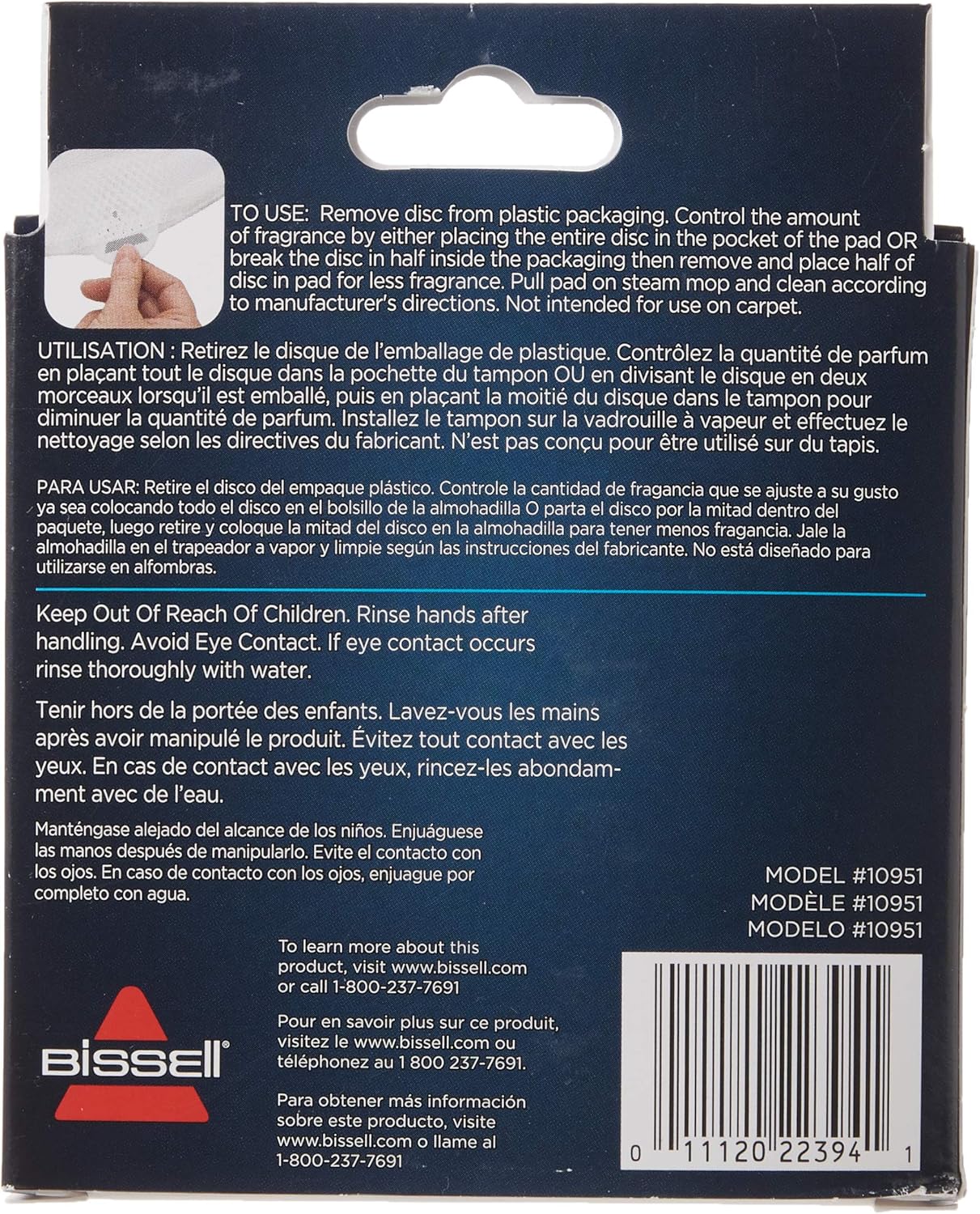 Bissell Odor Eliminating Scent Discs