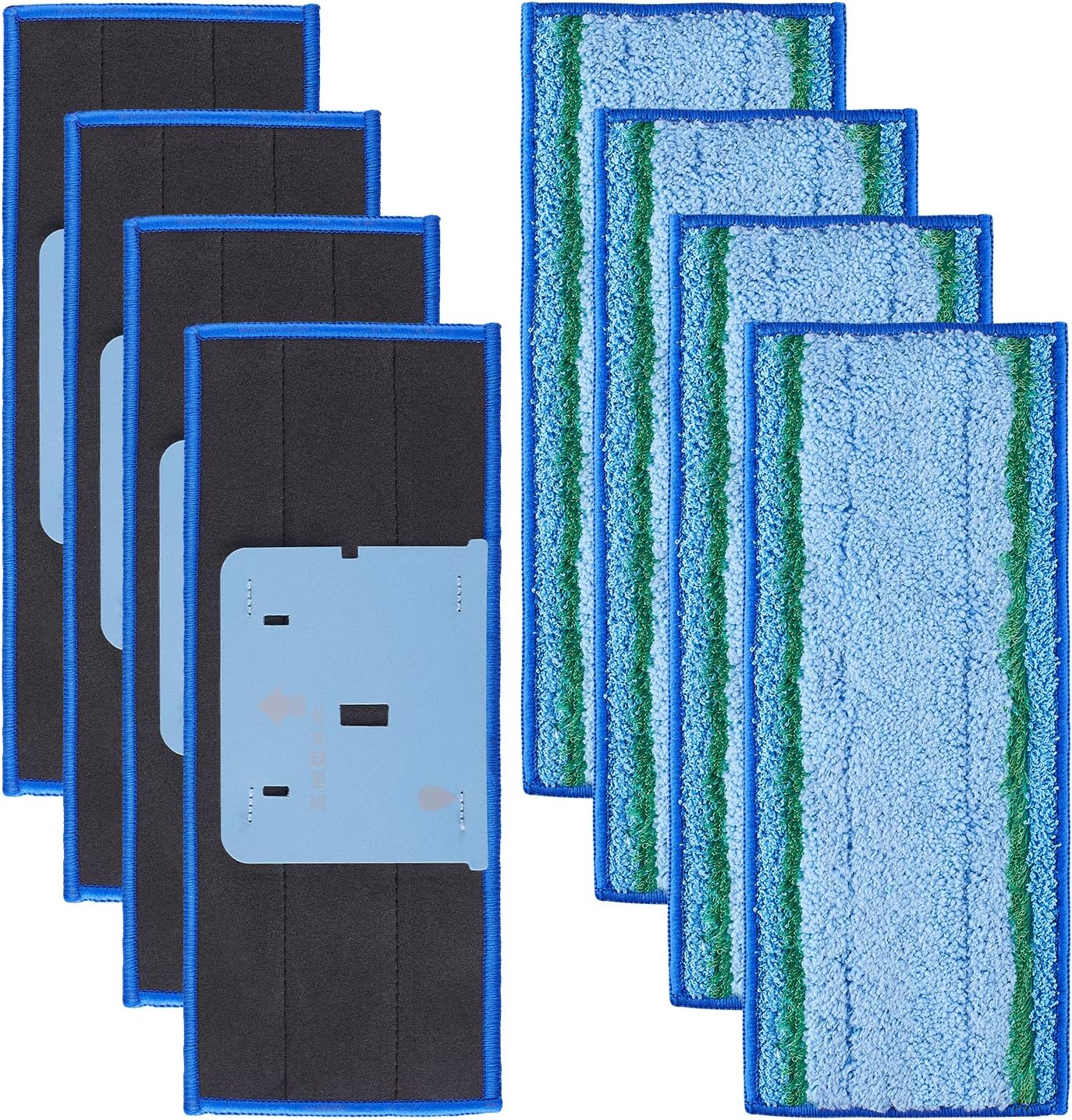 8-Piece Premium Mop Pad Set for iRobot Braava Jet M6 Ultimate