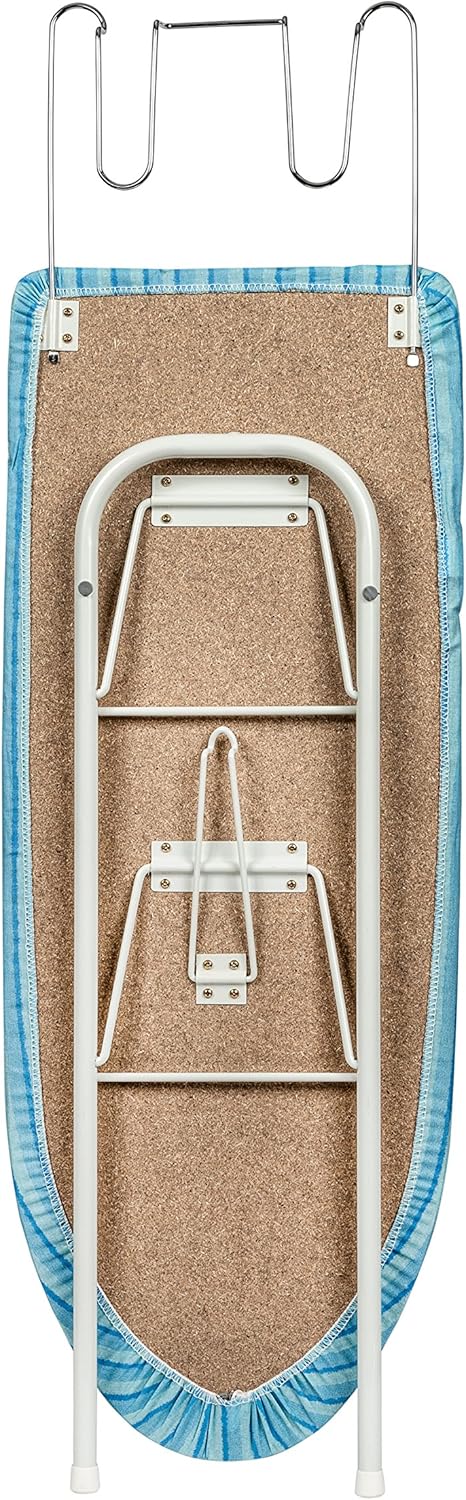 Lightweight retractable ironing board for easy cleaning and ironing in small spaces